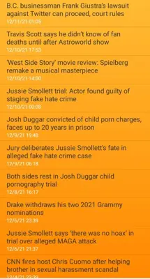 Entertainment News android App screenshot 0